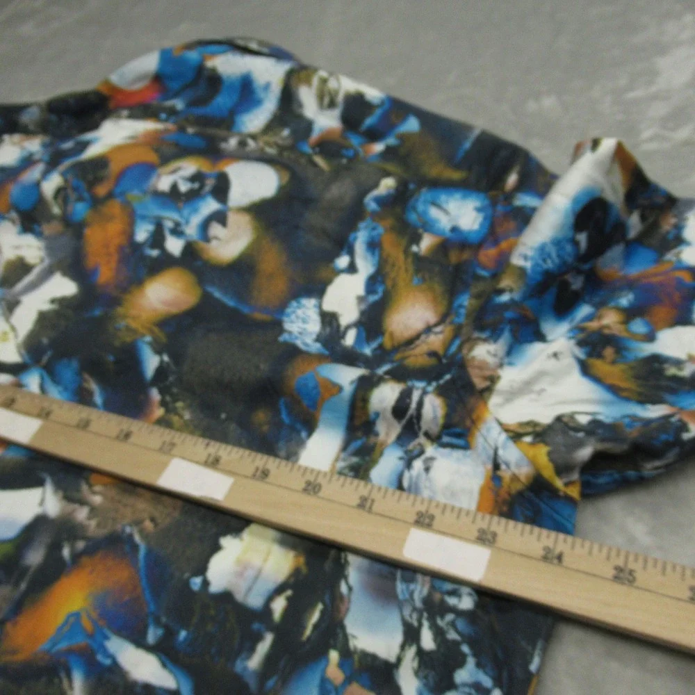 Robert Graham Shirt Mens XL Blue Abstract Classic Flip Cuff Button Down VTG Rare - Picture 15 of 16